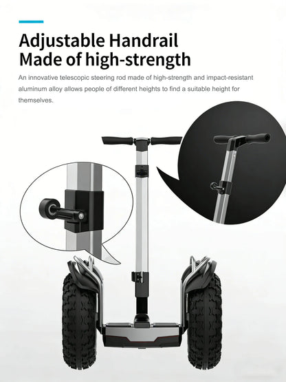 In Stock Powerful Dual Motor 1500W*2 Self-Balancing Scooter 67.2V/15.6Ah 20 Inch Offroad Hoverboard 50Mile 12.5MPH For Adults