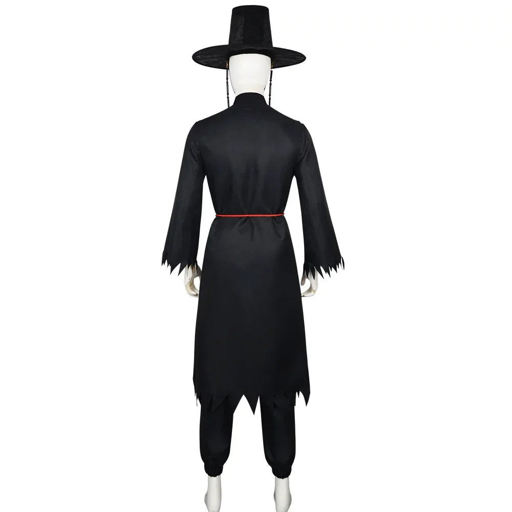 2025 Halloween Adult Saja Boy Jinu Cosplay Men Group Stage Performance Halloween Carnival Party Clothes Anime Full Sets Costume
