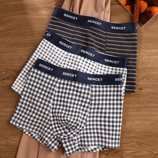 Men's Striped Lingerie | Breathable Cotton | Everyday Use