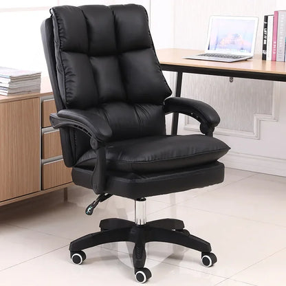 Office  Reclining Armchair with Footrest WCG Computer Gaming  Internet Cafe Gamer  bedroom study  Pink white