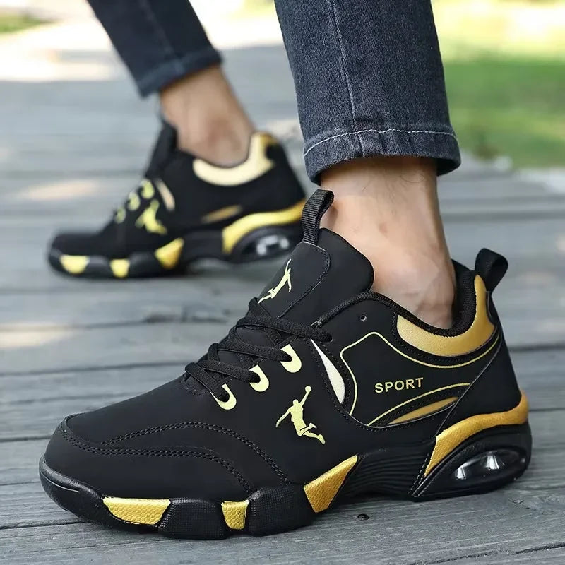 Men Sports Running Shoes Casual Marathon Sneakers Breathable Lightweight Comfort Brand Men Athletic Tenis Walking Sneakers