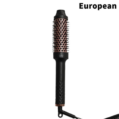 2 In 1 Hair Comb Ionic Hair Curler Hair Straightener Professional Curling Iron Heated Hair Styling Brush