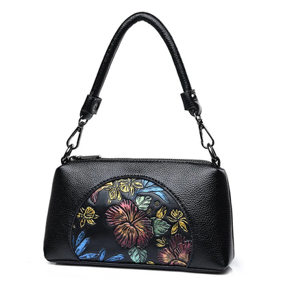 Women's Luxury Leather Top-Handle Bags Brand Design Printing Shoulder Crossbody Bags High Quality Handbags and Purses Sac a Main