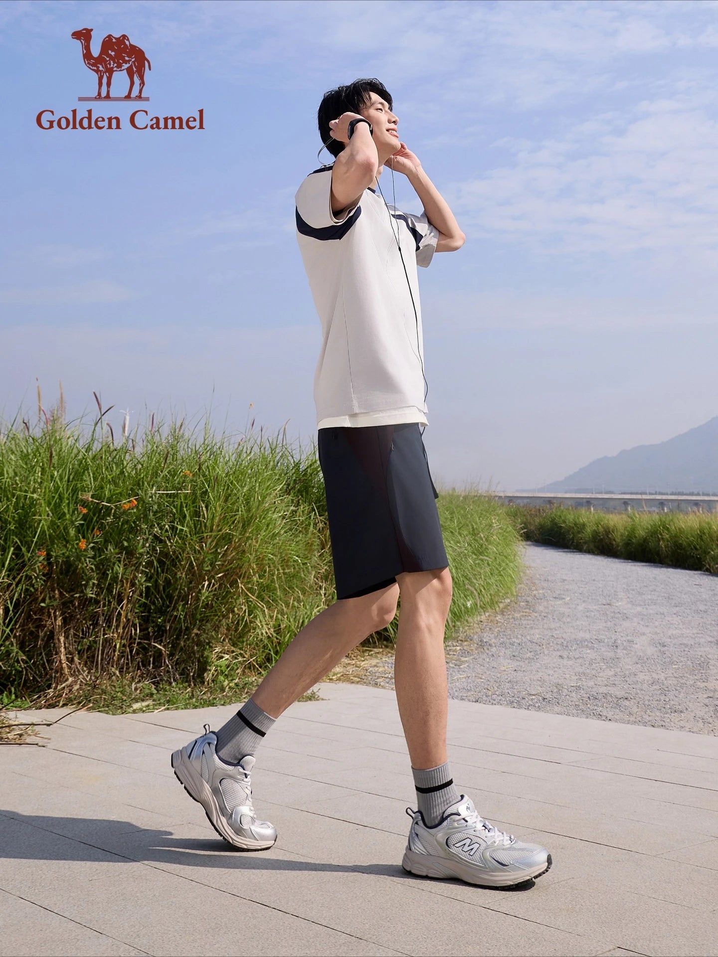 Golden Camel Men Runing Shoes All-terrain Outdoor Comfortable Cushioning Jogging Trekking Casual Sneakers Fashion Versatile