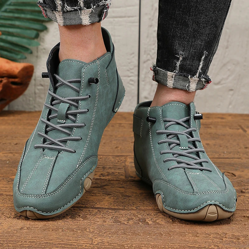Mens Shoes Original Sneakers Shoes Men's High Top Ankle Boots Breathable and Comfortable Soft Sole Luxury Fashion Men's Shoes