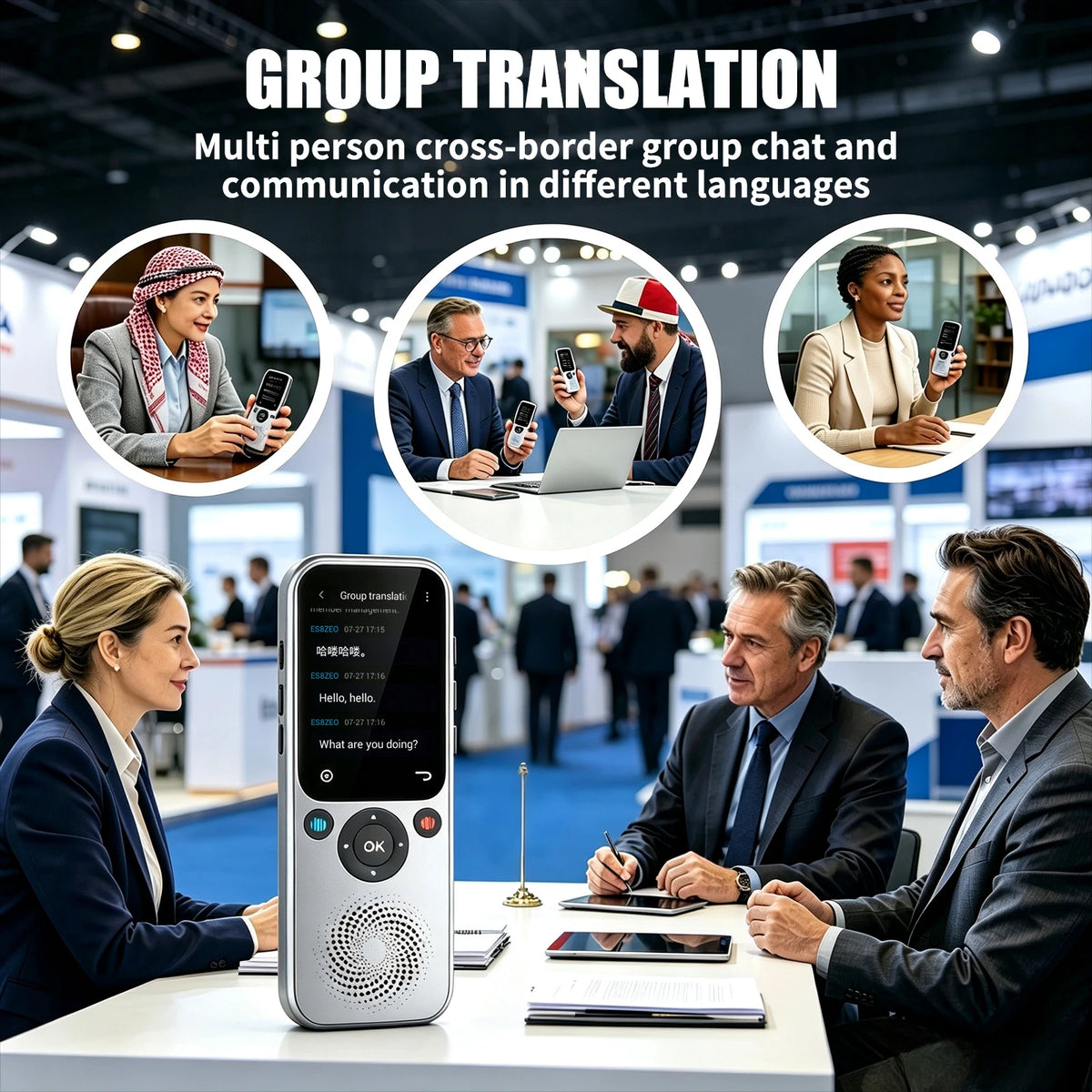 Language Translator Device Support 138 Real-time Language Translator Translation AI Translator with ChatGPT Translator