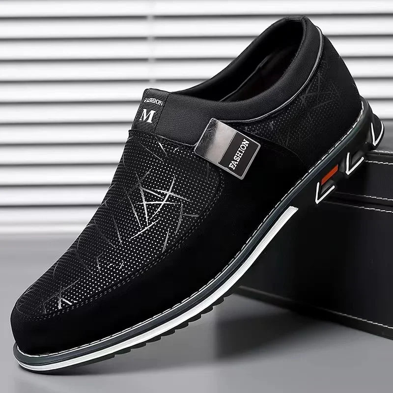Office Floral Pattern Men Formal Leather Luxury Fashion Groom Wedding Oxford Formal Shoes Men Erkek Deri Ayakkabı Modelleri