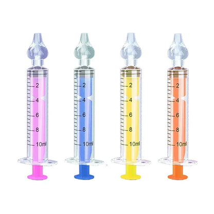10ML/20ML Baby Nose Cleaner Needle Tube Nasal Aspirator Reusable Baby Rhinitis Nasal Washer Syringe Nasal Irrigator for Children