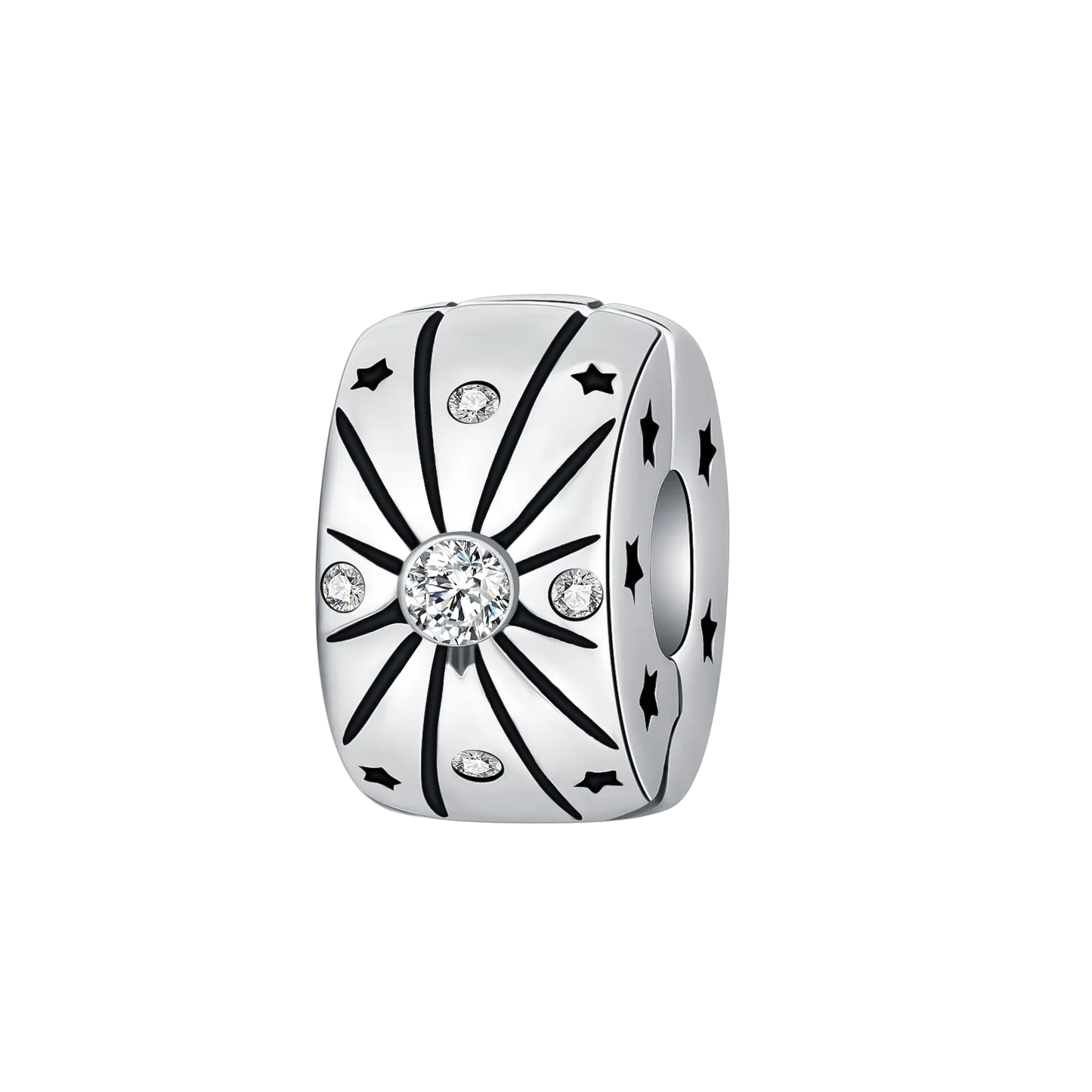 925 Sterling Silver Fashion Bee Honey Jar Sunflower Autumn Series