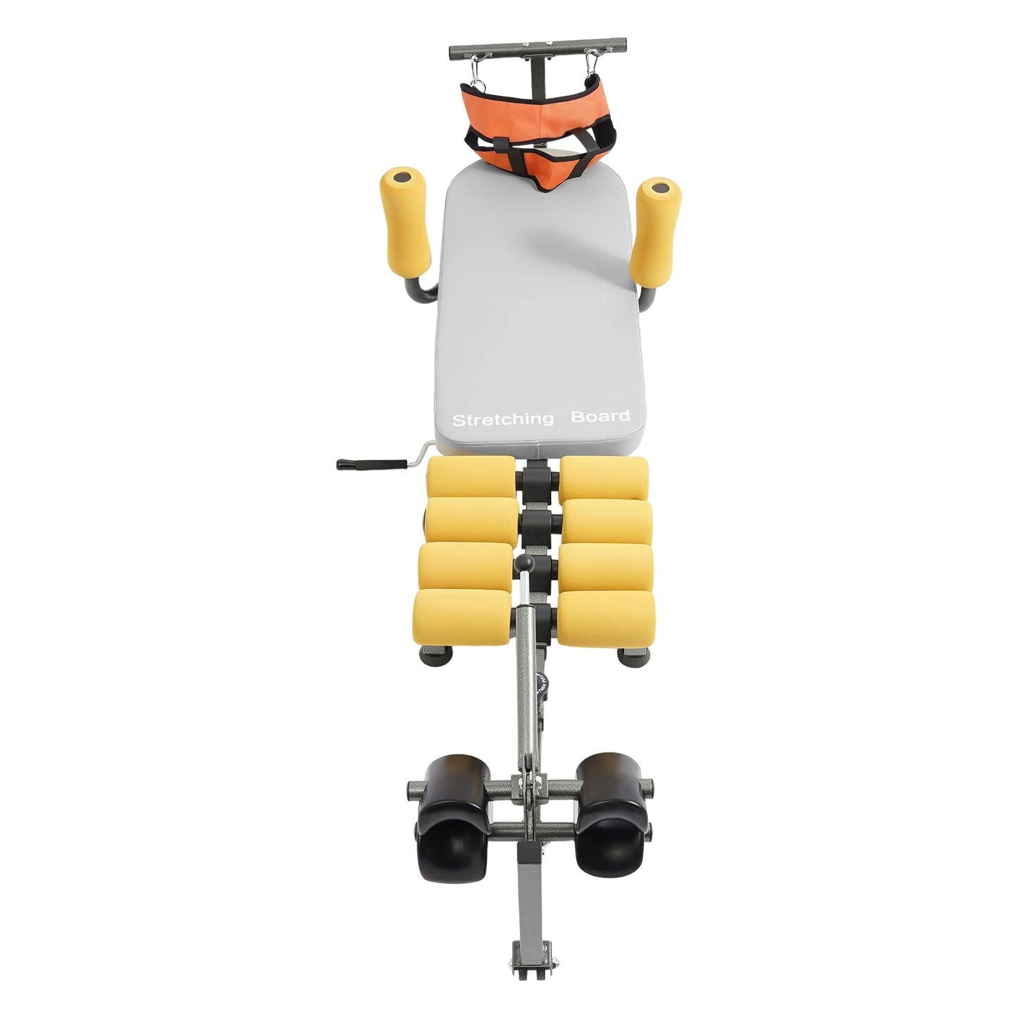 Back Stretcher Traction Bed 330lbs Capacity Adjustable Length Cervical Lumbar Spine Stretcher for Home Office