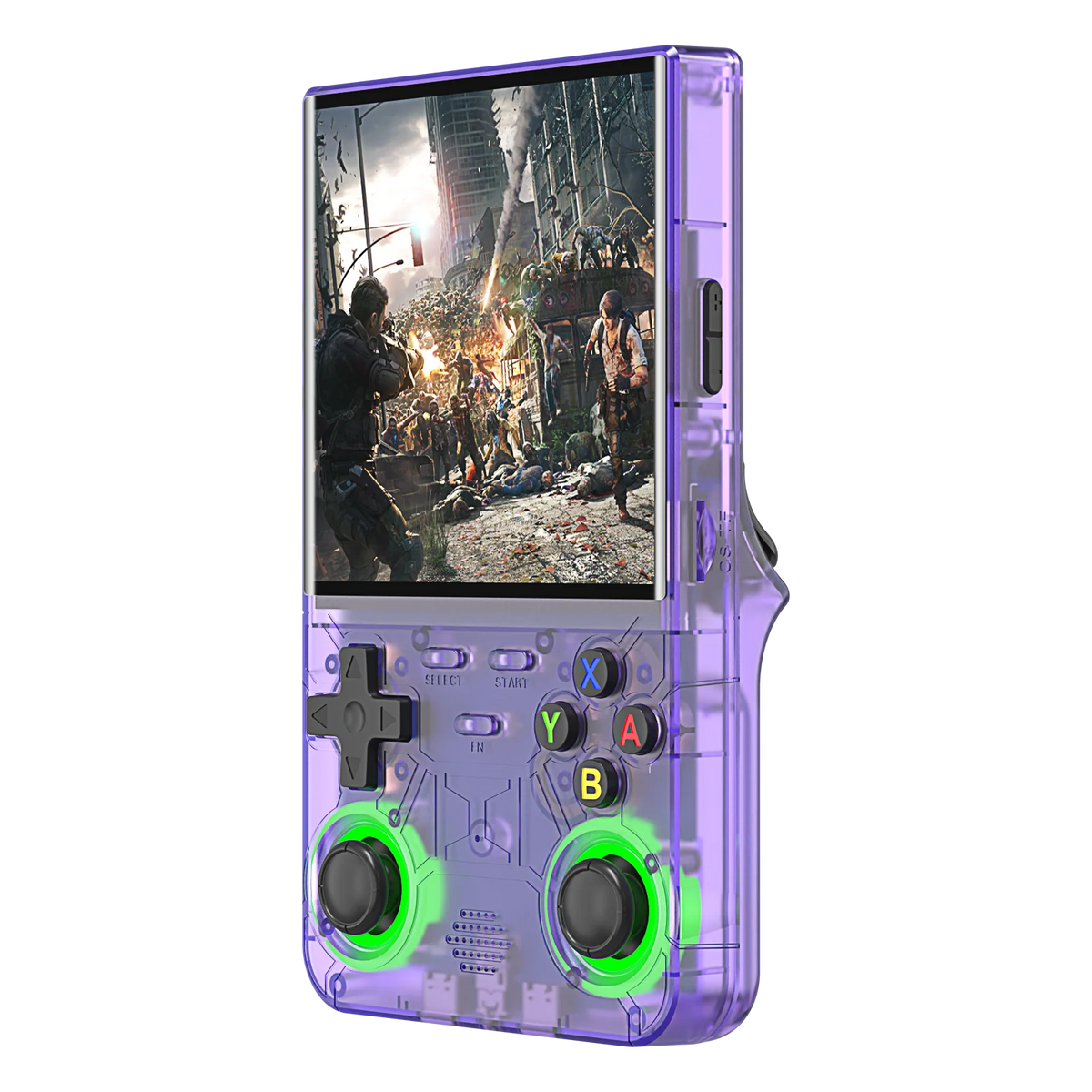 R36Ultra 4.0-inch Retro Handheld Game Console 128GB Portable Video Player Open-Source Linux System for Gaming