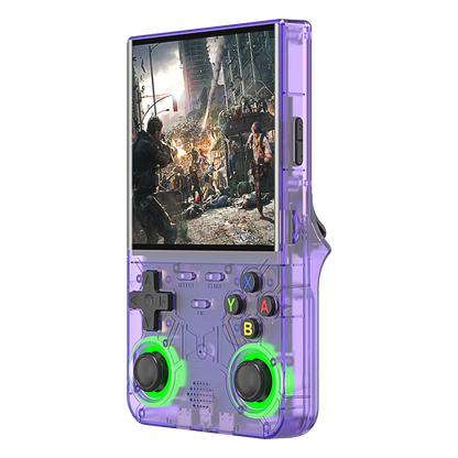 R36Ultra 4.0-inch Retro Handheld Game Console 128GB Portable Video Player Open-Source Linux System for Gaming