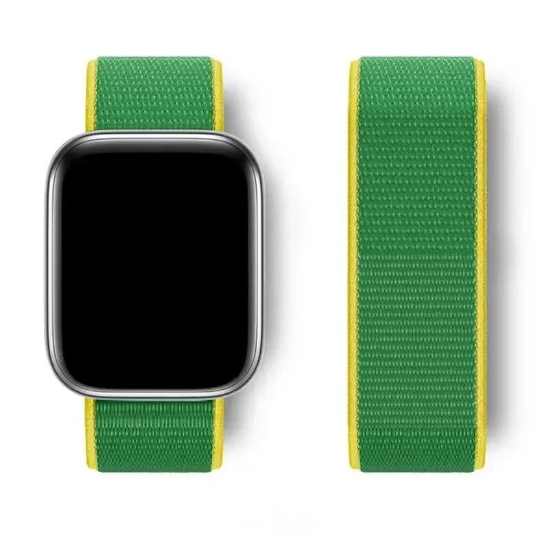 Nylon loop For Apple Watch Band Ultra-2 49mm 44mm 40mm 45mm 41mm Sport pride Bracelet iwatch Strap Series 9 8 se 7 6 5 4 3