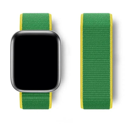 Nylon loop For Apple Watch Band Ultra-2 49mm 44mm 40mm 45mm 41mm Sport pride Bracelet iwatch Strap Series 9 8 se 7 6 5 4 3