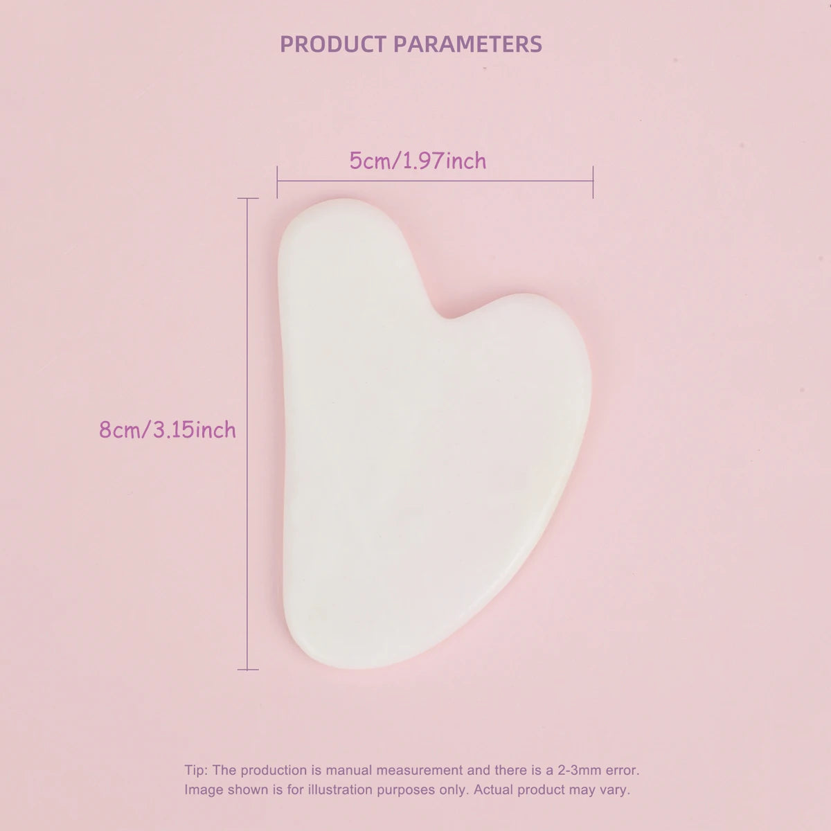 Guasha Massage Natural Stone Jade Scraper Facial Gua Sha SPA  Neck Massager for Face Lifting Wrinkle Remover Beauty Healty Tool