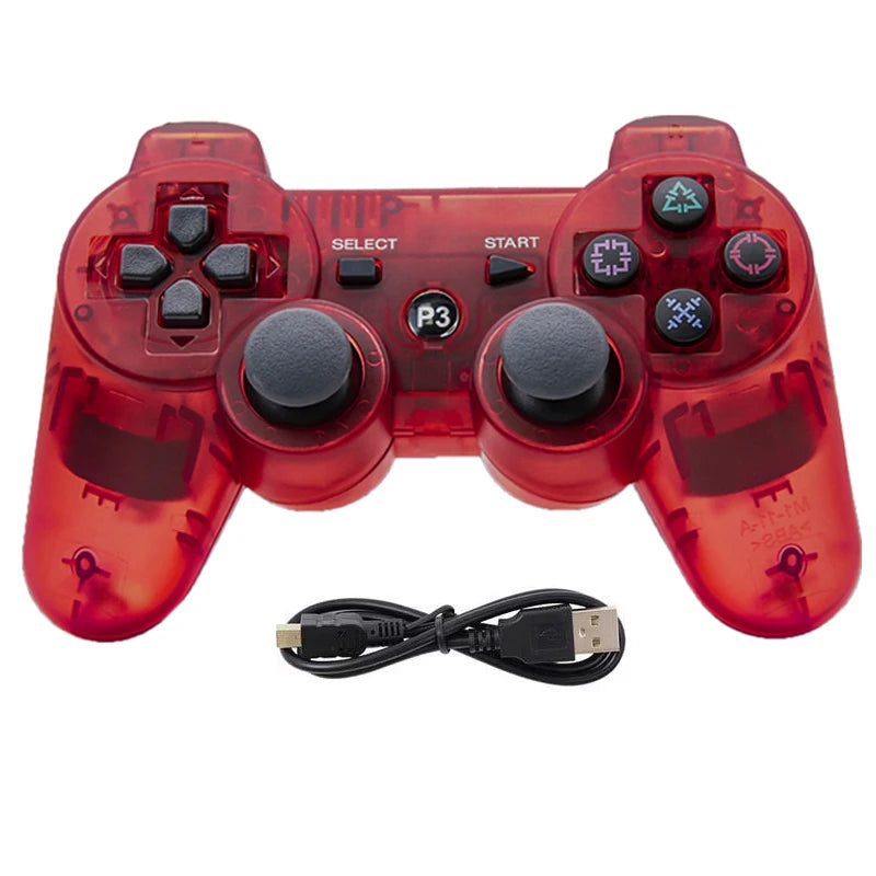 Gamepads For Playstation 3 PS3 Consoles PC/Android TVs /Game Boxes 360°Joysticks Precise Targeting No Deadzone Game Controller
