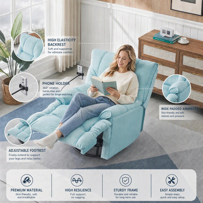 29.5-inch Single-person Comfortable Sofa With A Soft And Comfortable Seating Experience Suitable For Use In Small-Sized Living Rooms