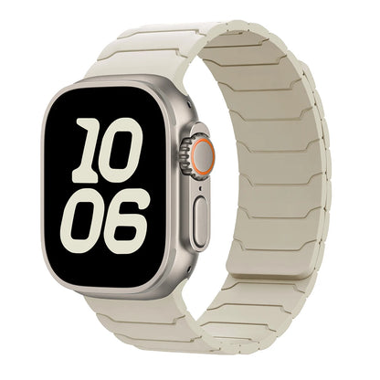 magnetic Strap For Apple Watch Band ultra 2 3 49mm 44mm 40mm 41mm 46mm 42mm 45mm 38 Silicone Bracelet IWatch Series 11 9 8 SE 10