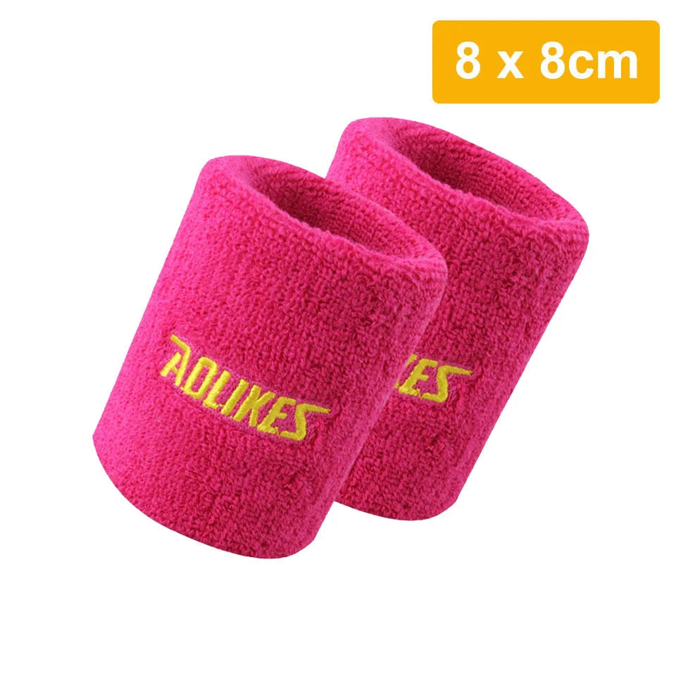 AOLIKES 1 Pair Sweatbands Sports Wristband for Men & Women - Moisture Wicking Athletic Sweatband for Tennis, Basketball, Running