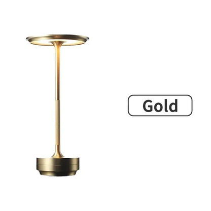 Wireless Table Lamp for Bedroom USB Rechargeable Touch Lamp Candle Creative Lamps Room Decoration Desk Lamp
