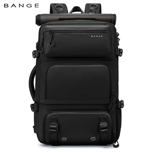 BANGE Expandable Men's Backpack Waterproof 17.3 in Laptop Backpack Man Large Capacity Hiking Travel Bag Male Backpacks for Men