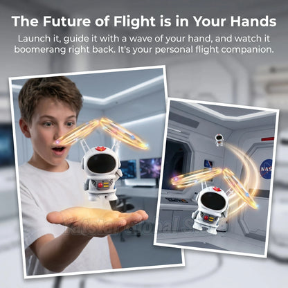 Black Technology Spinning Gyro Flying Suspension Fingertip Colorful Luminous Built-in Battery Toys for Kids Boys Girls Gift Fun