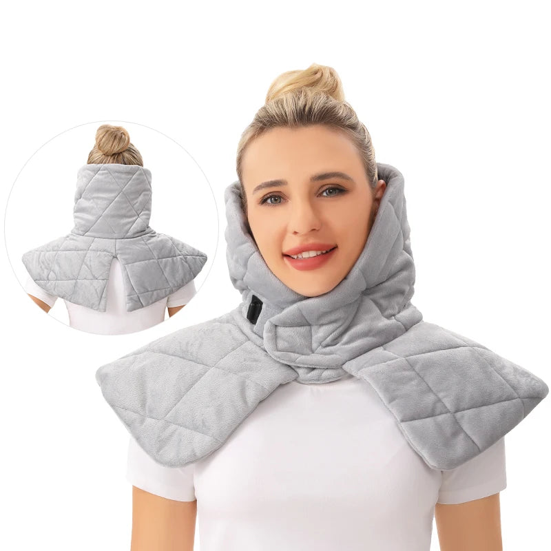 Electric Heating Shoulder Wrap Relieve Fatigue Shoulder Neck Warmth Home Relax 3 Modes Wellness Protector