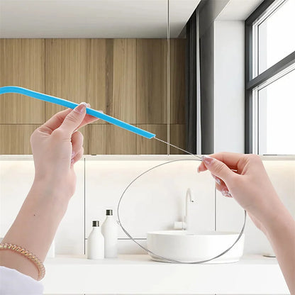 4pcs/pack 40 Inches Brush Cleaner for Cleaning Straw, Kegerator, Feeding Tube, Siphon Hose, Sunroof Drain, Refrigerator Drain, 2