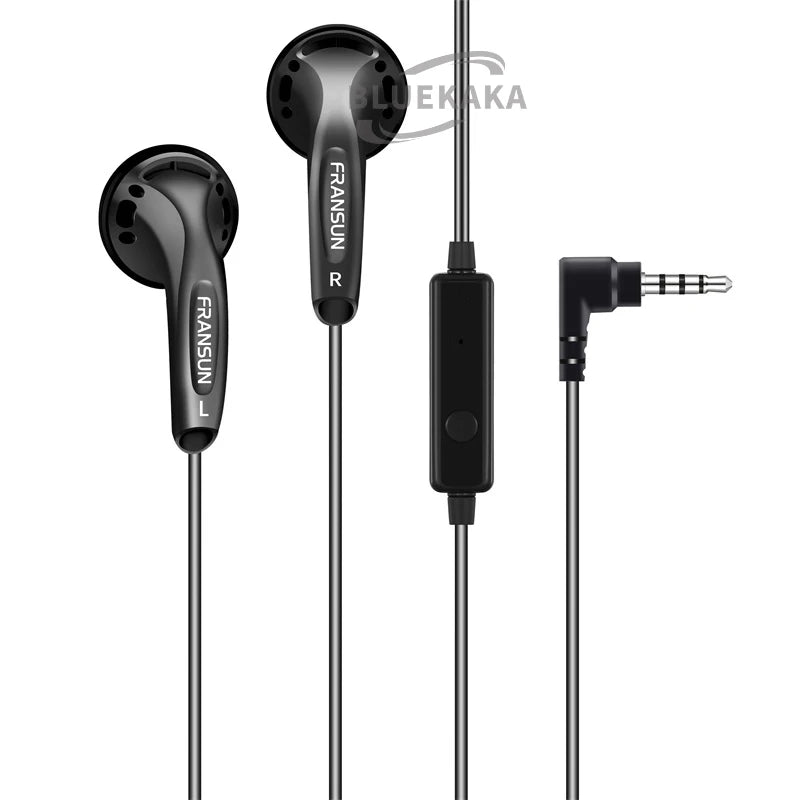 9D Heavy Bass Gaming Headphones 3.5mm HIFI Music Wired Earbud 15.4mm Dynamic HD Microphone Earphone For Gaming Meeting Vido EB2S