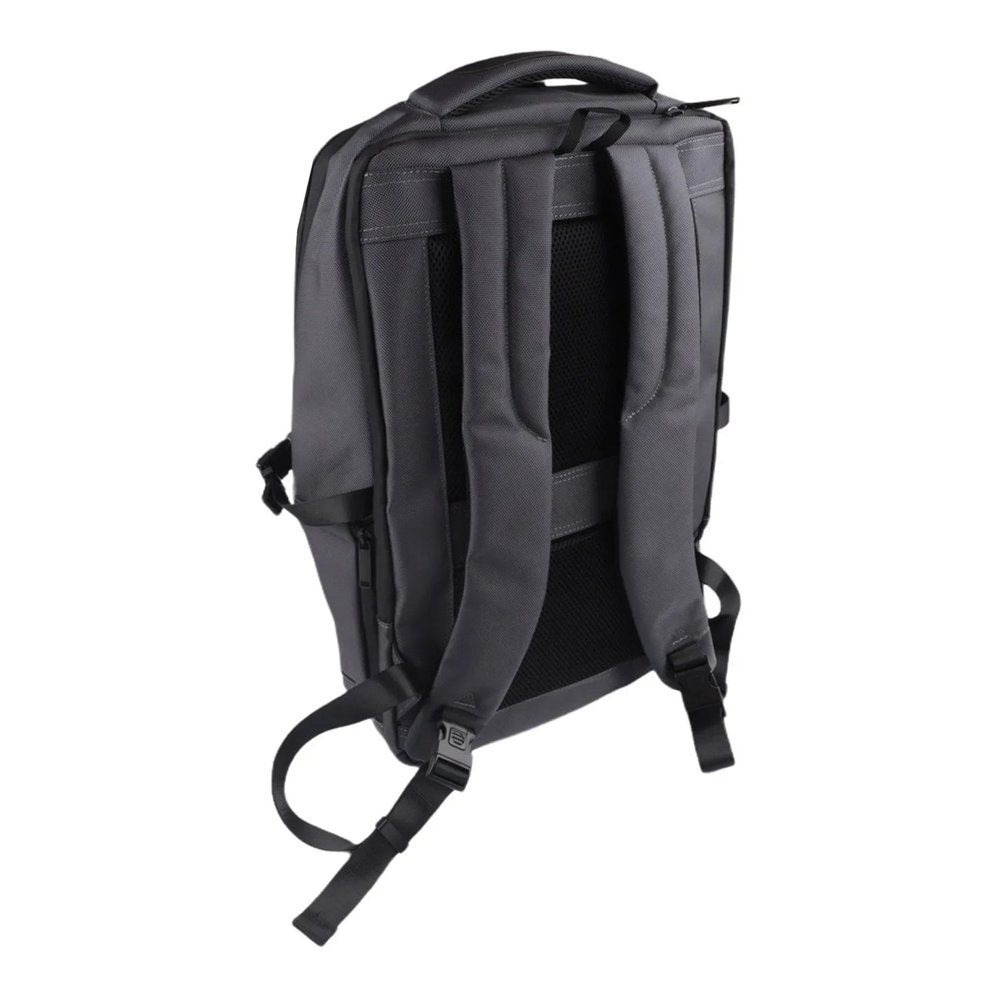 Stylish Solar Powered Bag Charging Backpack Lightweight Outdoor Backpack Dark Gray Solar Charging Backpack 35L Capacity