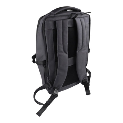 Stylish Solar Powered Bag Charging Backpack Lightweight Outdoor Backpack Dark Gray Solar Charging Backpack 35L Capacity
