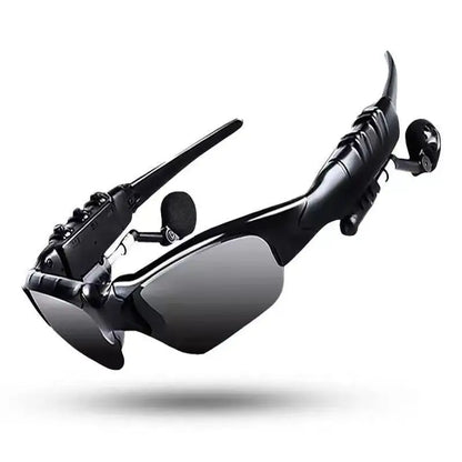 Smart Bluetooth Audio Glasses Wireless Stereo Headphones for Men Women Sports Driving Open Ear Sunglasses with Mic Music