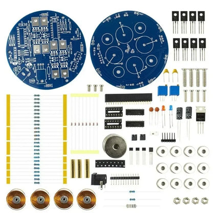 Magnetic Levitation DIY Electronic Kit Experimental Coil Push-down Module Circuit Welding Kit (Weight Bearing 50g)