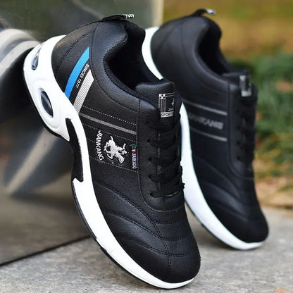 Men’s Breathable Platform Sneakers | Non-Slip Rubber Sole | Casual Wear, Walking & Travel