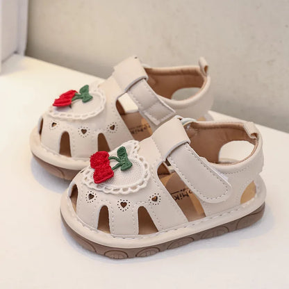 Squeaky Baby Shoes Summer Kids Shoes Baby Boy Shoes Squeakers Anti Slip 0-2 Years Squeaky Sneakers Girl Sandals Toddler Shoes