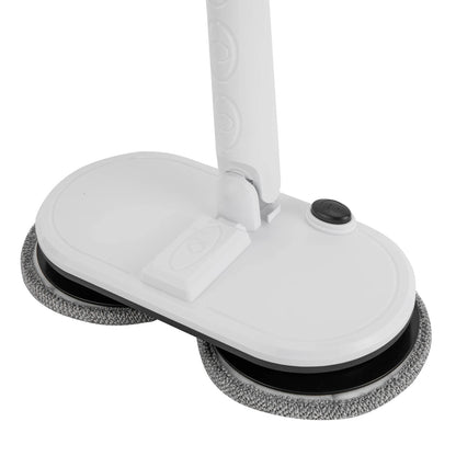 Cordless Electric Mop – 150Rpm Dual Rotation – 2000Mah Battery – 60Min Runtime – 30.31-43.31" Adjustable – Foot Switch – Low Noise 65Db – 4 Pads – for Tile Wood Marble Floor