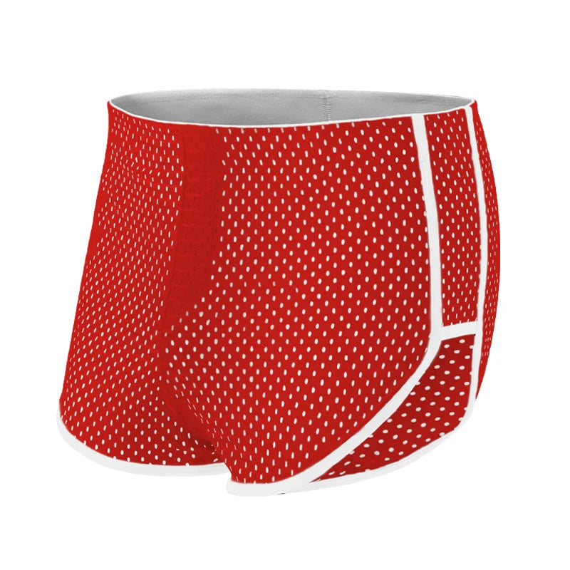 Men's Arrow Pants Ice Silk Underwear Boys Summer Teenagers Boxer Shorts Loose Personalized Trendy Boxer Briefs