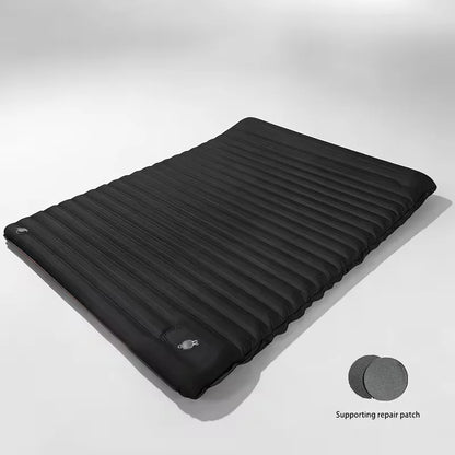 Thickened Double-Layer 3.94-Inch Inflatable Mat, Detachable Inflatable Pad, Suitable for Multiple People