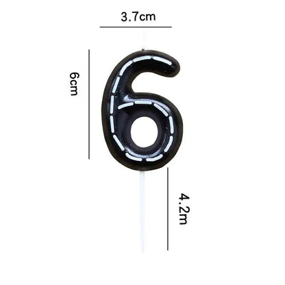 New Race Cars Birthday Cake Candles Supplies Racing Car Them 0 To 9 Number Candle Celebrating Party Birthday Cake DIY Decoration