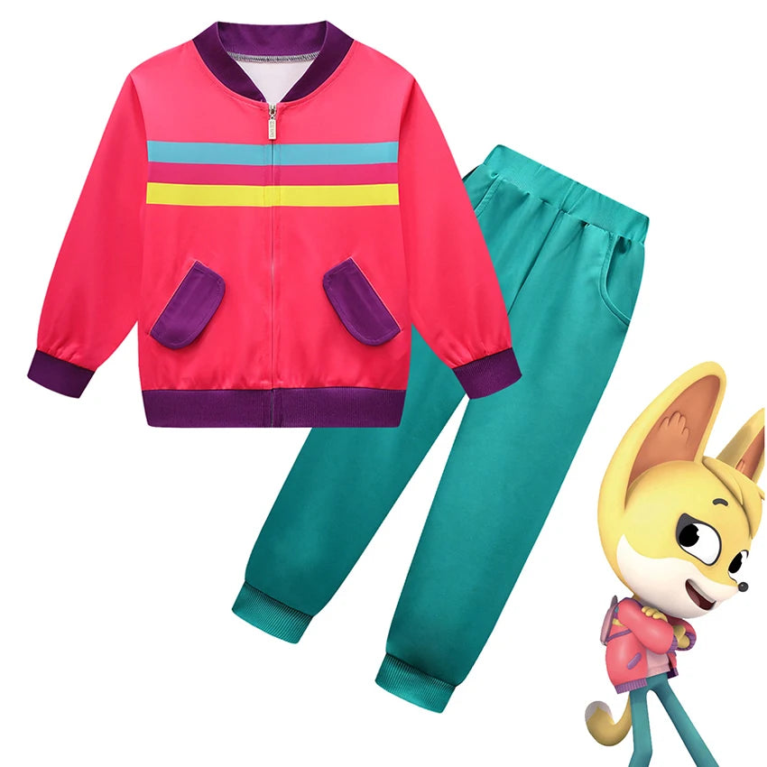 The Creature Cases Sam Snow Kit Casey Hoodie Halloween Costume for Kid Cosplay Anime Coat Jackets Suit Clothes Masquerade Dress