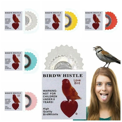 Bird Whistle Warbler Caller Inside Mouth Hiden Original Magic Tweeting Noisemaker Whistles Entertainment Toys for Ventriloquist