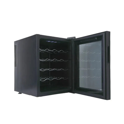 46L Freestanding Wine Cooler Refrigerator 20-Bottle Wine Cabinet Fridge for House hold or Hotel Use Electric Power Source