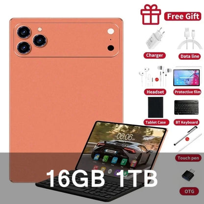 iPad 17 Pro Max SIM 16GB 11.6inch Tablet Dual 1TB MTK G99 5G Dual Card Video Android16 4K HD call WIFI MI Global Version PC AC37