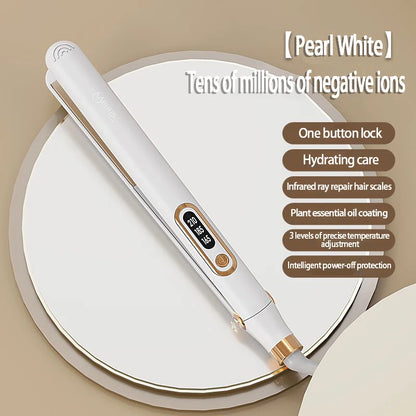 Professional Safe Hair Straightener Curler 2 In 1, 10 Seconds Fast Heating Hair Plate, High Quality Hair Styling Tools