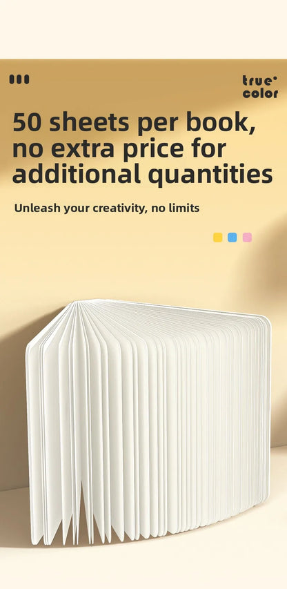 200g/㎡ Acrylic Marker Drawing Notebooks Paper For Watercolor Paper No Bleed Art Paper Cotton Fiber School Supplies Stationery
