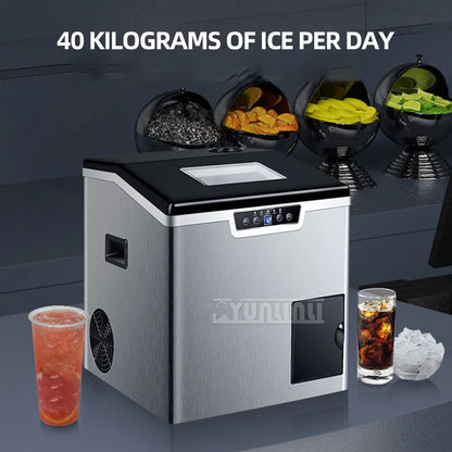 Automatic Commercial Ice Maker Crusher Portable Electric Ice Machine Iijsklontjes Snow Maker Machine