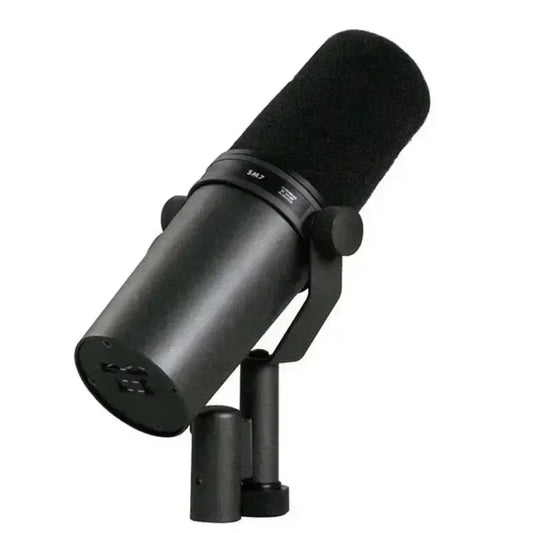 SM7B Microphone Dynamic Microphone Podcast Studio Set for Live/Stage Recording Podcasting Cardioid Black Metal Microphone