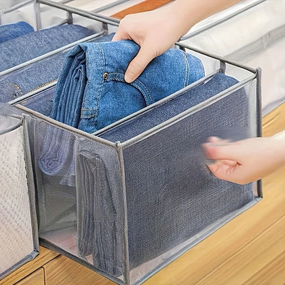 Jeans Organization Storage Box Closet Organizer Clothing Organization System Drawer Organizers Cabinet Pants Storage Organizer