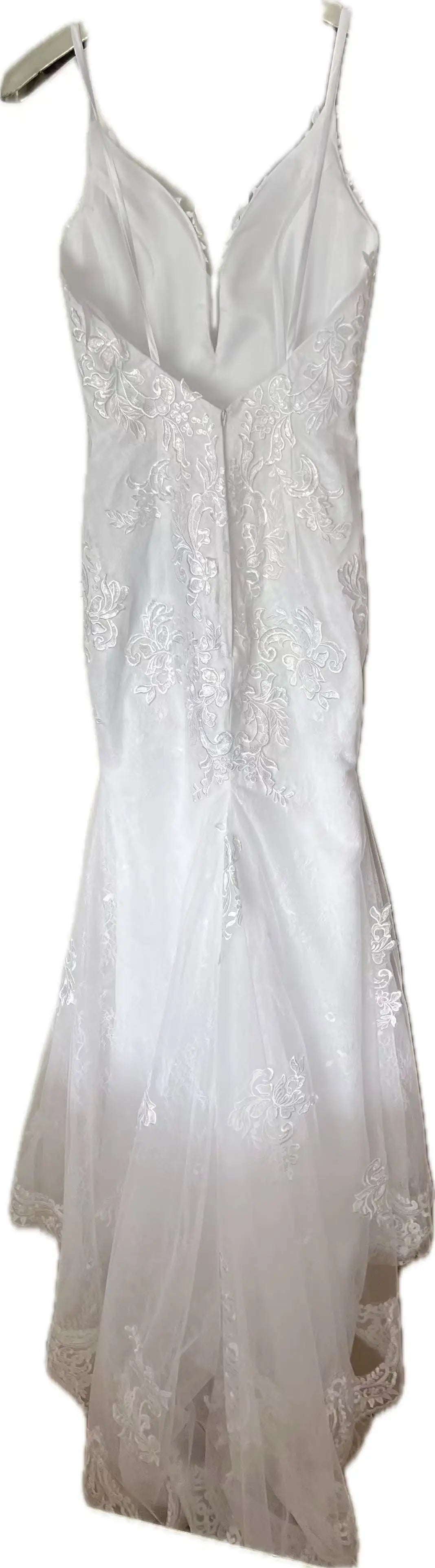 CustomizedSexy Open-Back Mermaid Wedding Dresses Spaghetti Lace Wedding Dress Bridal Gowns Vestido De Noiva Custom Made