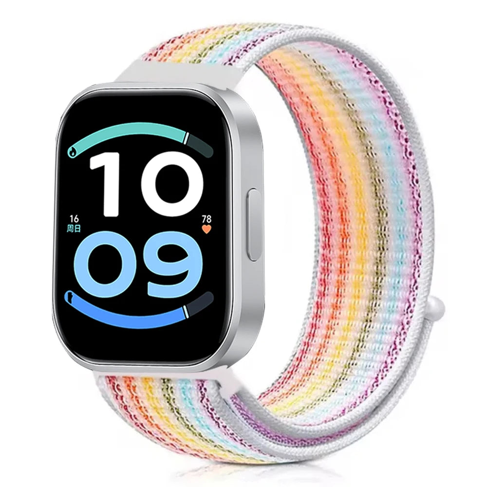 Nylon Braided Original Strap for Redmi Watch 6 Active 6 Lite Wristband for Redmi Watch 6 5 4 Xiaomi Band 10 Pro 9 Pro 8 Pro Band